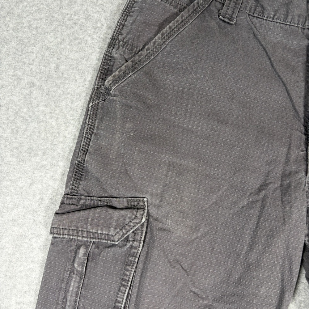 Carhartt Force Tappen Cargo Pants Mens 34x34 (Fits 32x33) Gravel Relaxed Fit - Picture 11 of 13